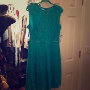 Beautiful knit/ poly London Times dress NWT!